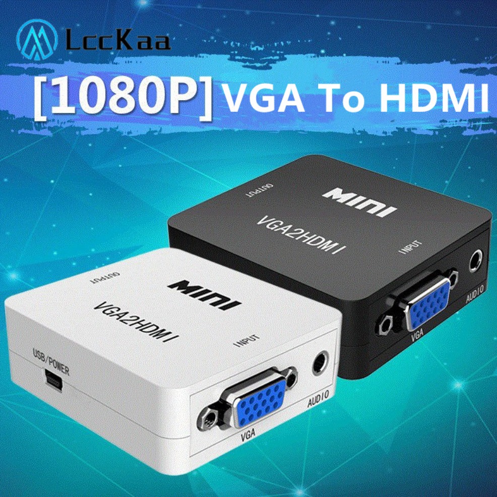 Hdmi Vga Adapter - Adattatore convertitore da VGA a HDMI