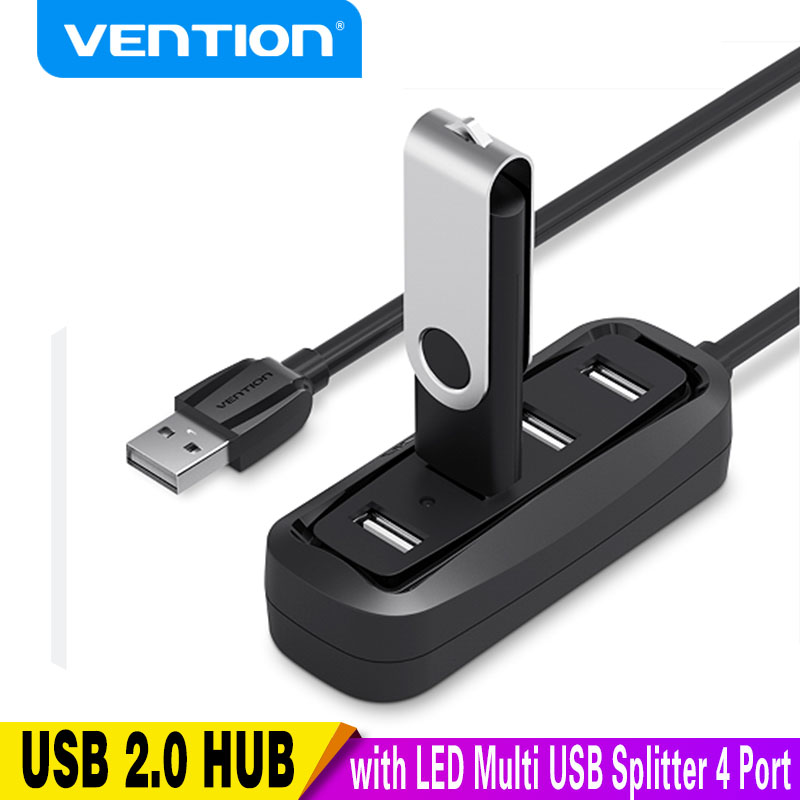 Laptop Accessories And Gadgets - Vention USB 2.0 HUB 4 porte