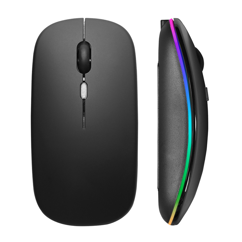 Laptop Accessories Mouse - Mouse wireless RGB ricaricabile USB 2.4GHz