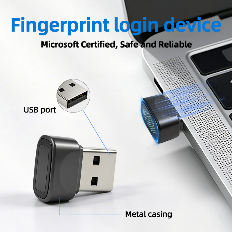 Laptop Accessories Ideas - Modulo lettore di impronte digitali USB