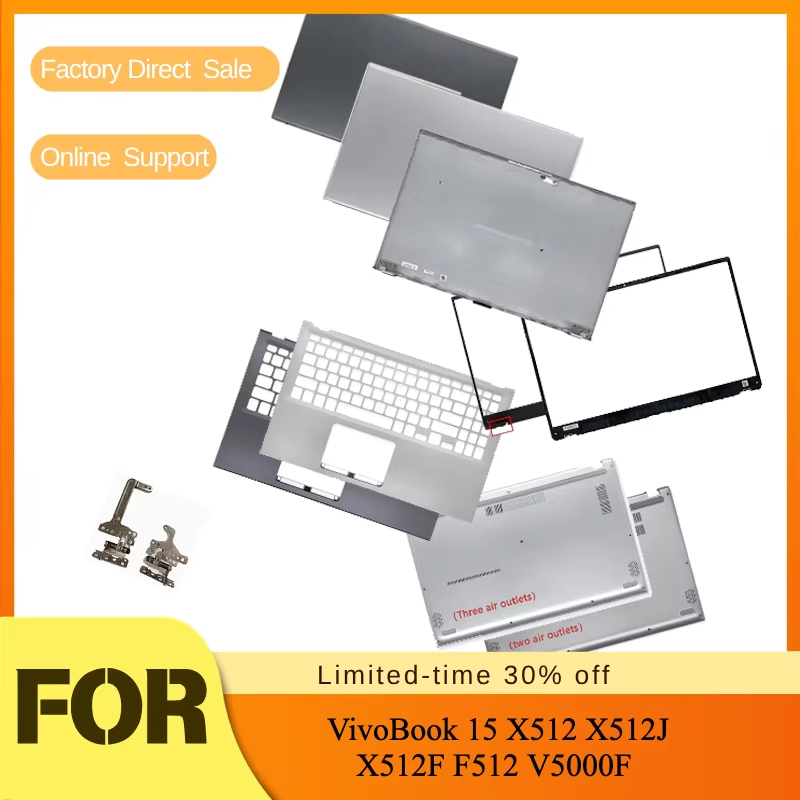 Laptop Accessories For Asus Vivobook - Poggiapolsi/Accessori inferiori/Custodia per laptop/Cover posteriore LCD/Mascherina