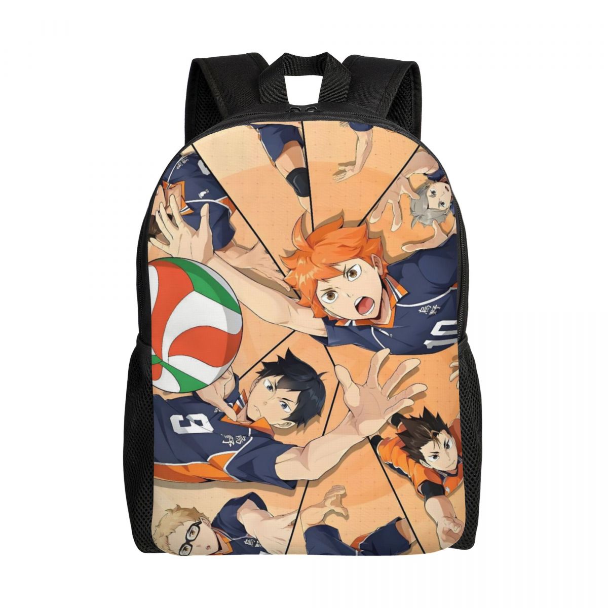 Laptop Accessories Bag For Men - Zaino da viaggio personalizzato H-Haikyuues Manga