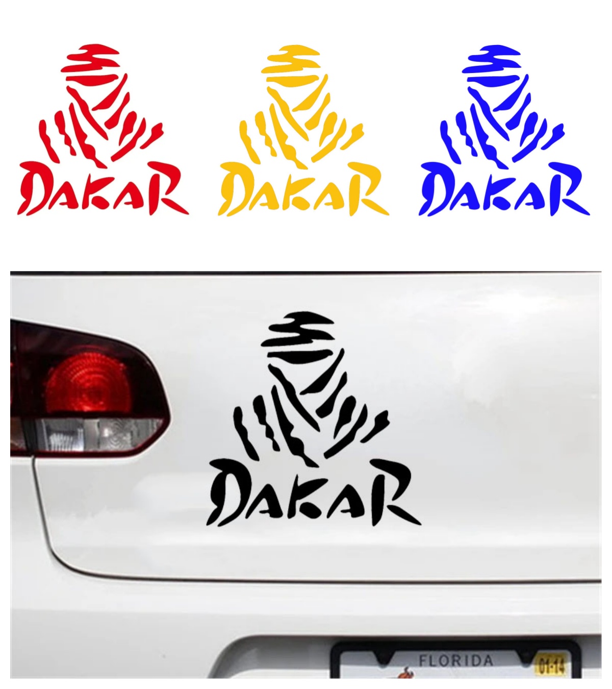 Laptop Accessories Ideas - Adesivo per auto moto DAKAR Gioco