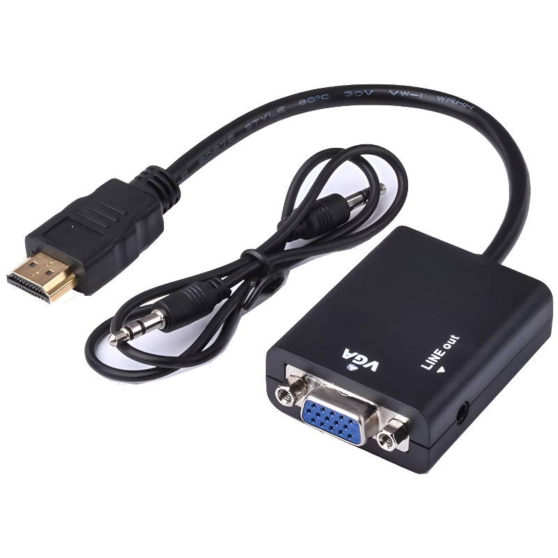 Compatibile con HDMI a VGA Con - Hdmi Vga Adapter recensione e prezzo