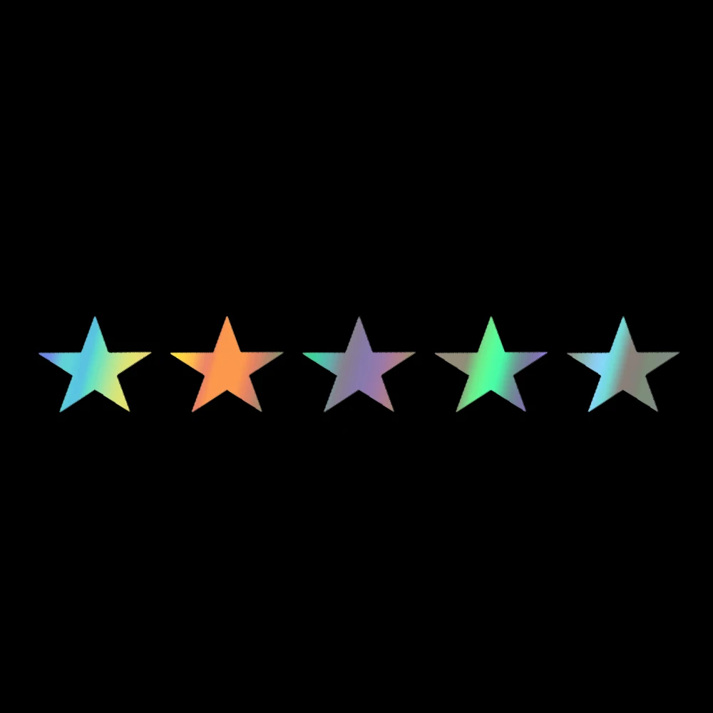 20x3 cm 5 Star Wanted Adesivi  - Laptop Accessories Ideas recensione e prezzo