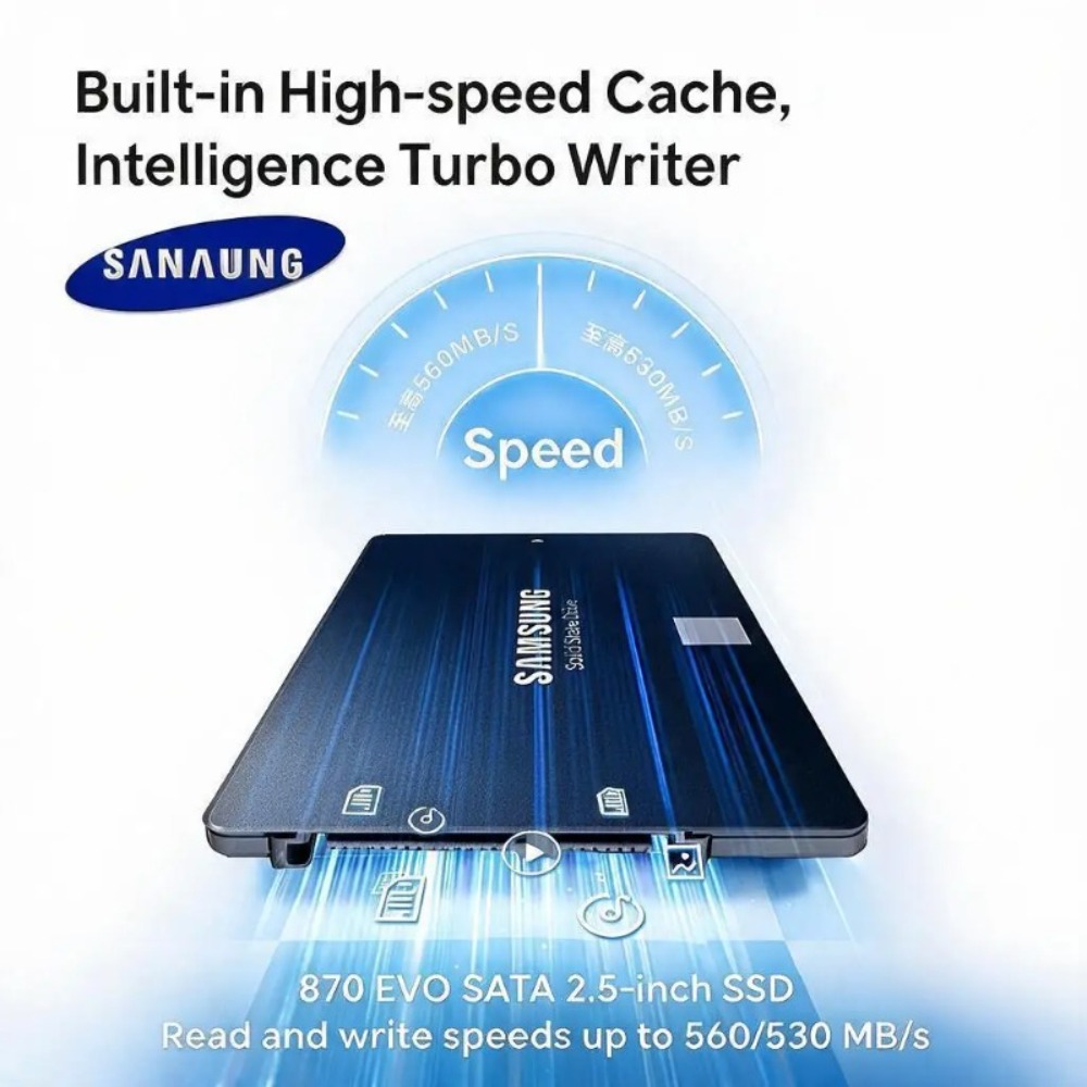 SSD Originale per Samsung 870E - Samsung Ssd Evo 870 recensione e prezzo
