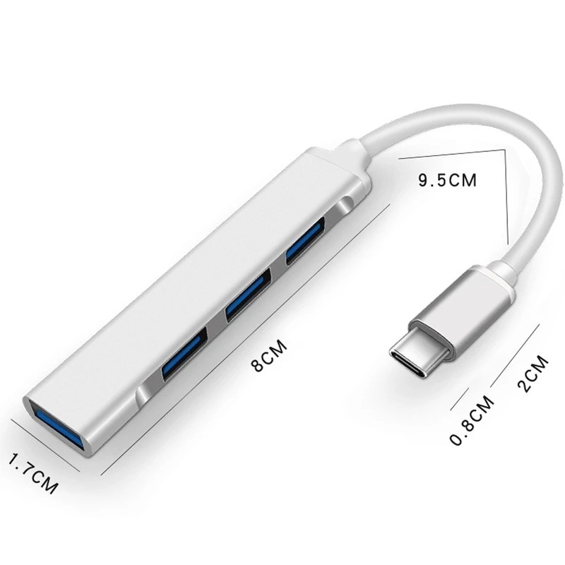 Hub Extender 4-in-1 Tipo-C, Hu - Laptop Accessories And Gadgets recensione e prezzo
