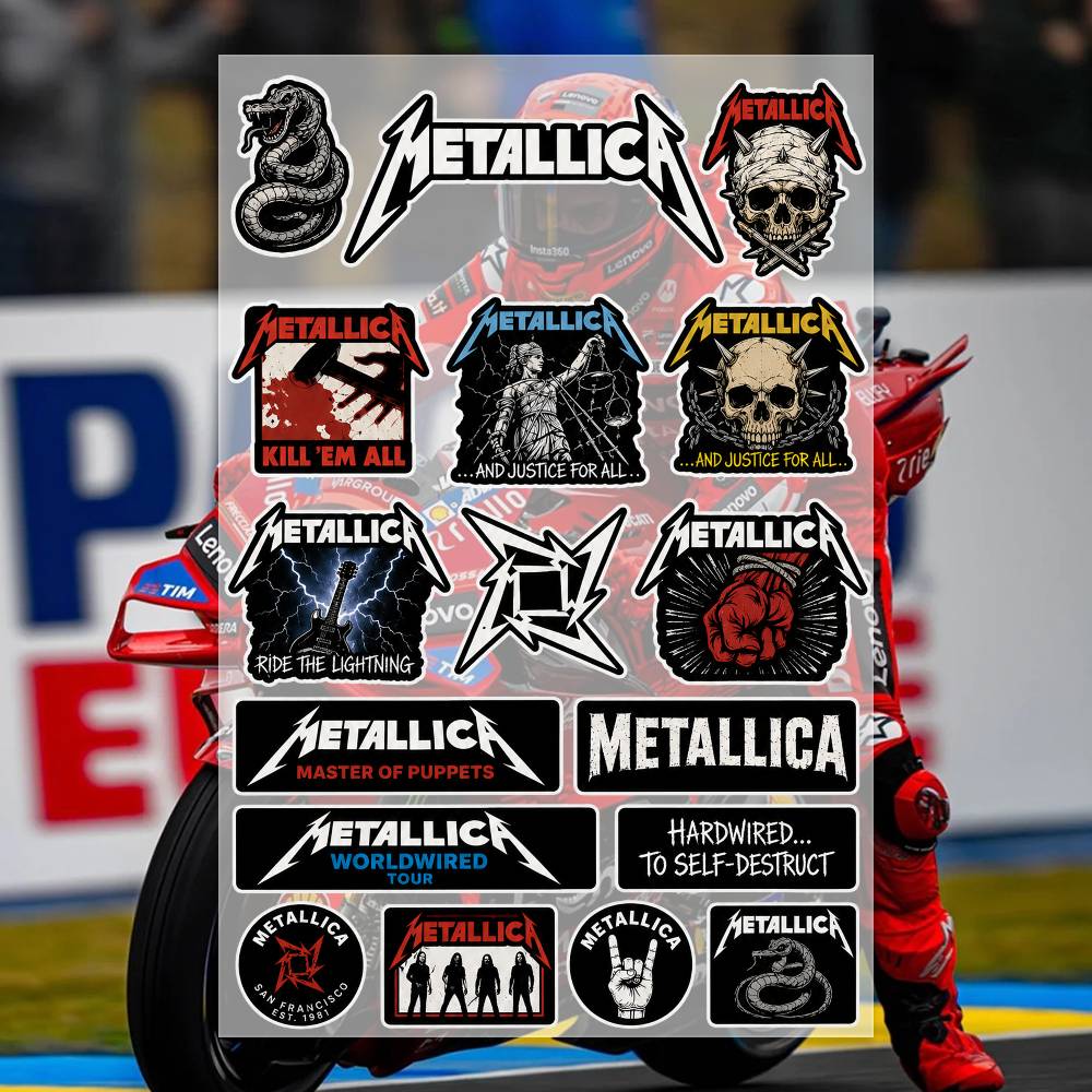 Adesivi M-Metallica per Moto,  - Laptop Accessories Ideas recensione e prezzo