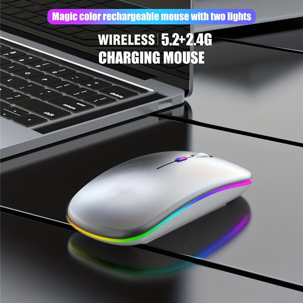 Mouse wireless RGB ricaricabil - Laptop Accessories Mouse recensione e prezzo