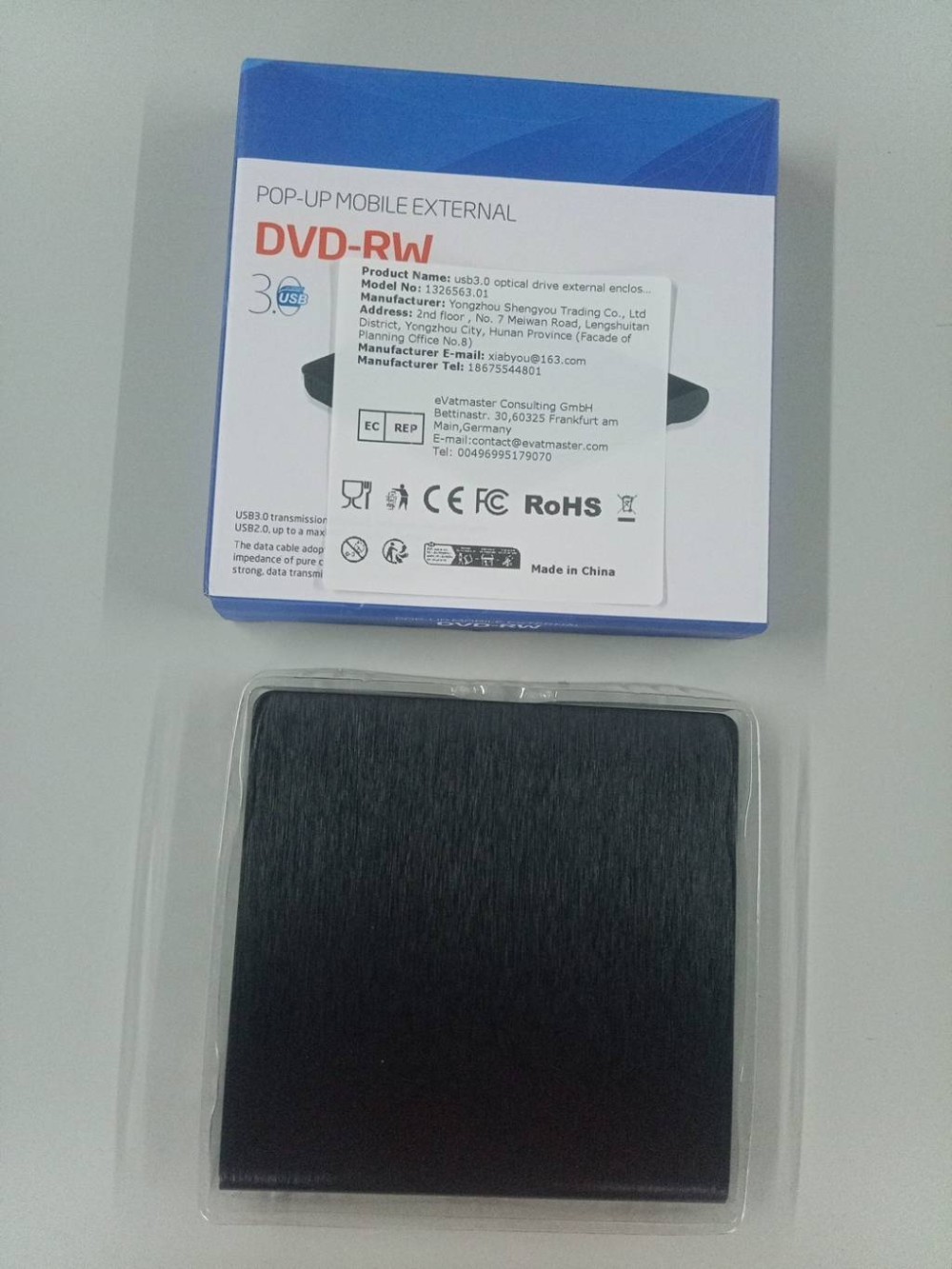 Box esterno sottile per DVD US - Laptop Accessories And Gadgets recensione e prezzo