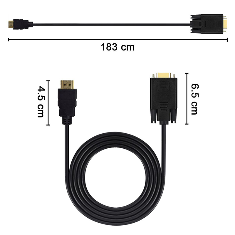 Convertitore Video 1.8M 1080P  - Hdmi Vga Adapter recensione e prezzo