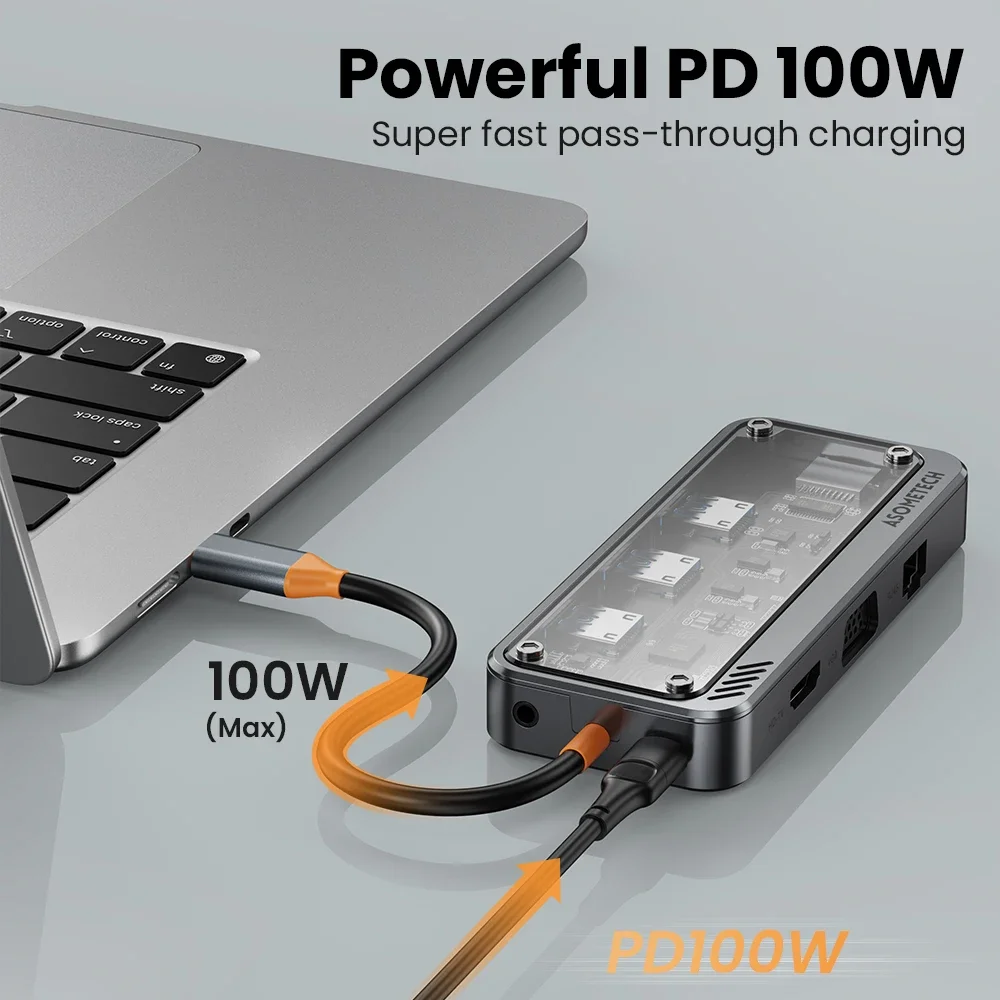 Hub 10 in 1 Usb 3.0 Tipo C a D - Laptop Accessories And Gadgets recensione e prezzo