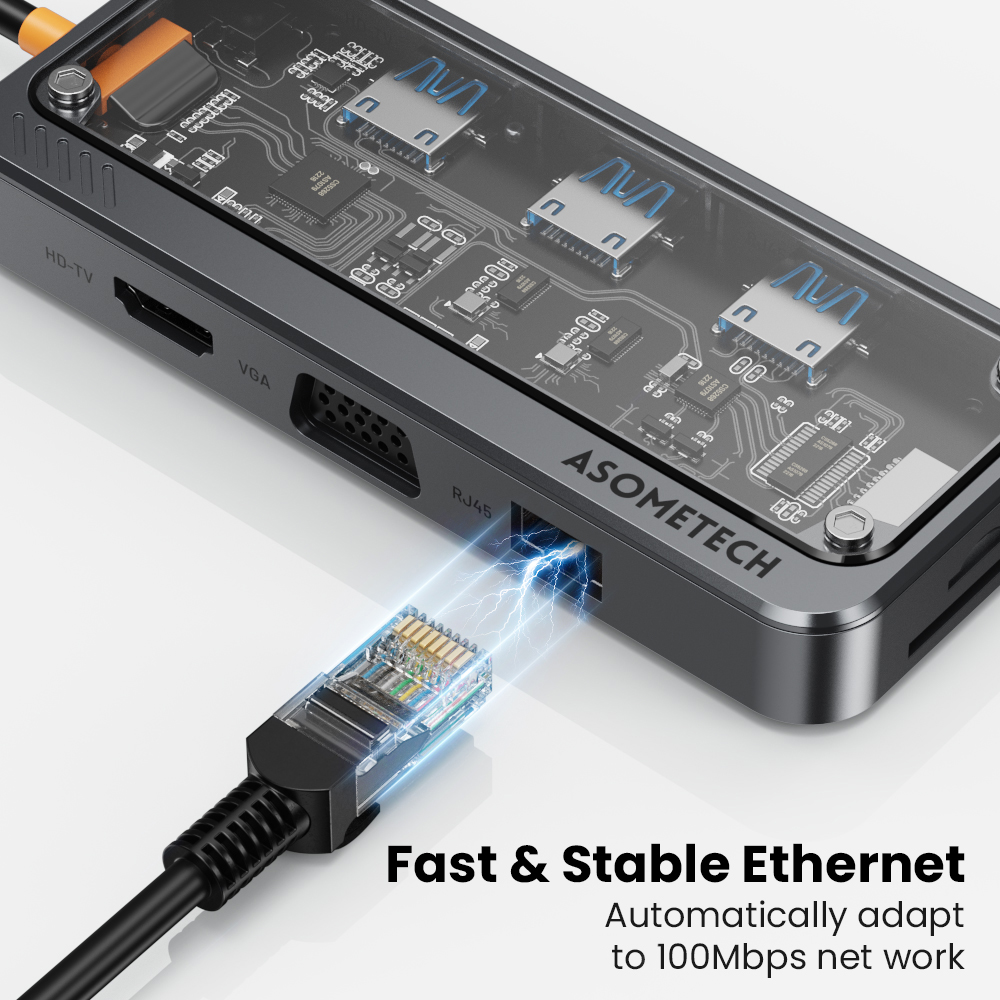 Hub 10 in 1 Usb 3.0 Tipo C a D - Laptop Accessories And Gadgets recensione e prezzo