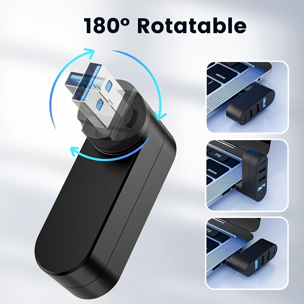 Mini Hub USB 3.0 a 4 Porte, Ad - Laptop Accessories And Gadgets recensione e prezzo
