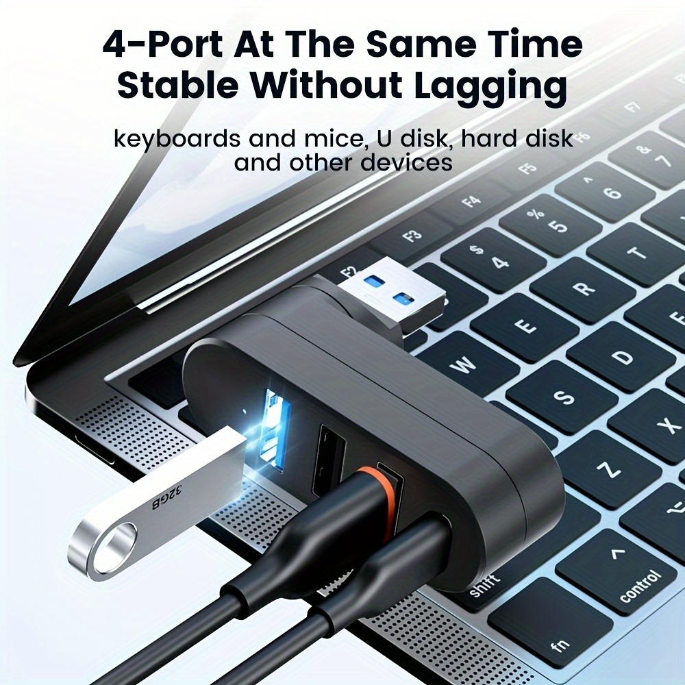 Mini Hub USB 3.0 a 4 Porte, Ad - Laptop Accessories And Gadgets recensione e prezzo